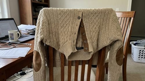 Customer photo review of Crown - Classic High Collar Knit Pullover